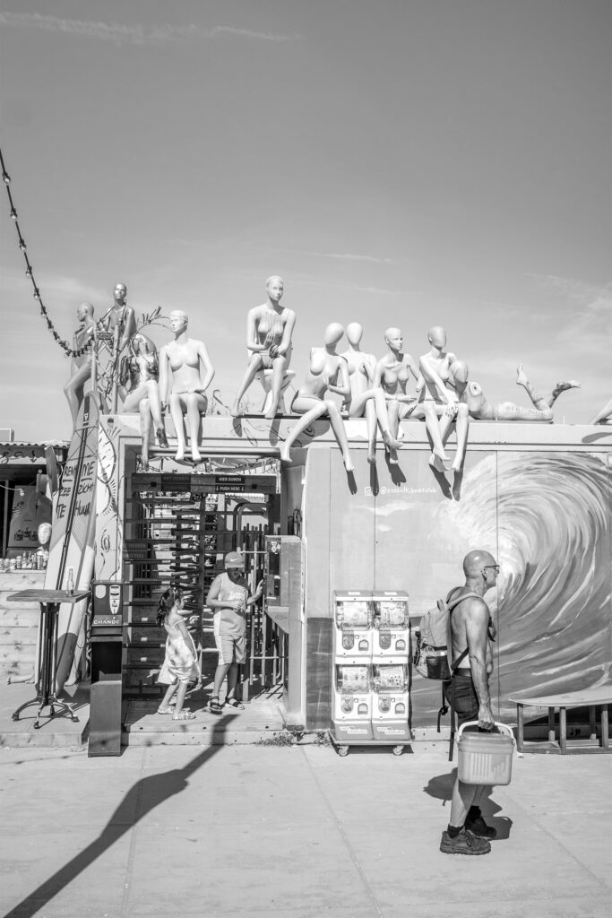 Pizza Club terrace seating near Beachclub Zeezicht by the pier Scheveningen
