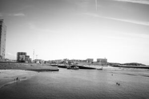 Scheveningen Harbor Heads: Street Photography at the Seal Beach in The Hague