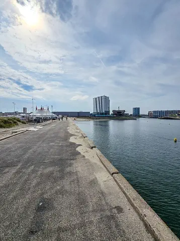 Street scene in Scheveningen, The Hague, July 2025