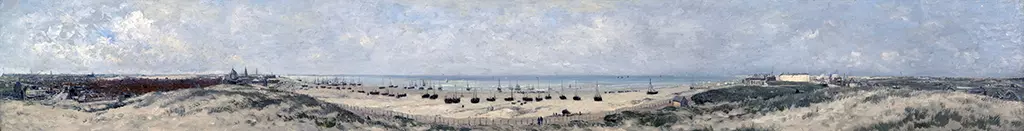 Hendrik Willem Mesdag (1831 - 1915), Scheveningen - Studie voor Panorama van Scheveningen - hwm0227 - The Mesdag Collection